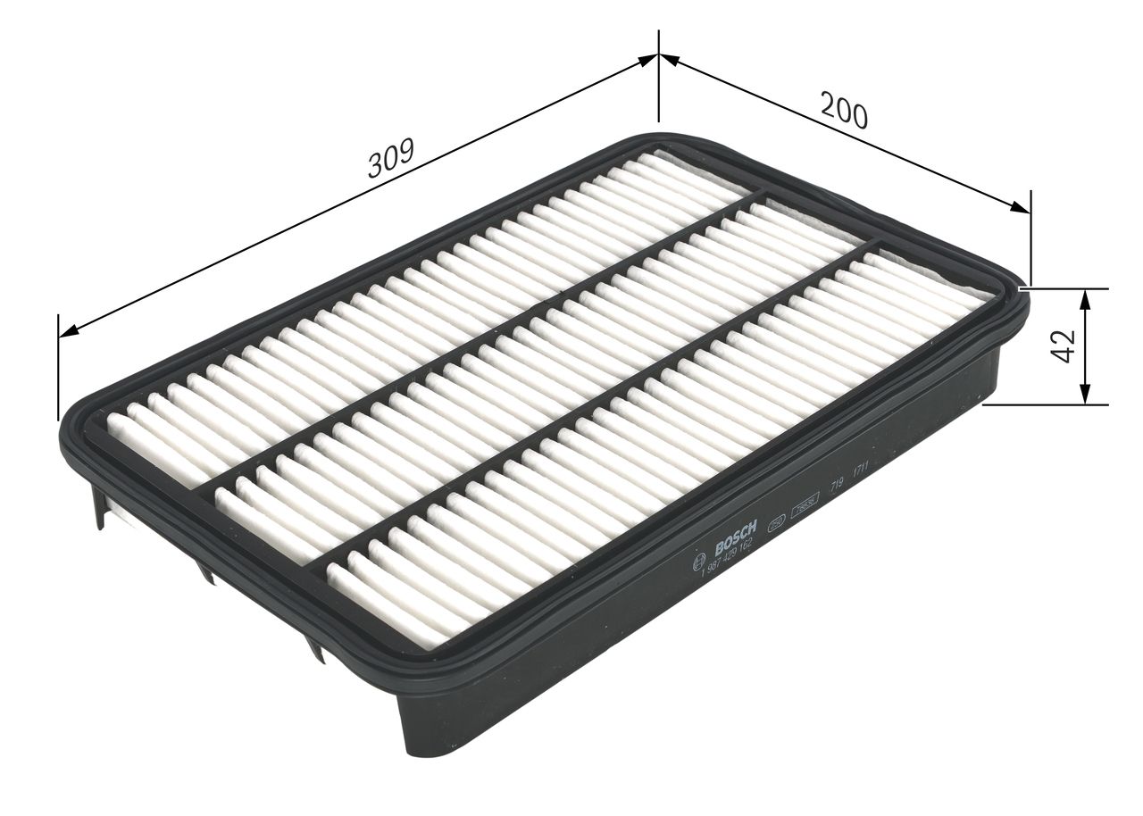 BOSCH 1 987 429 162 Air filter