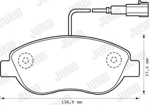 Brake Pad Set, disc brake-1