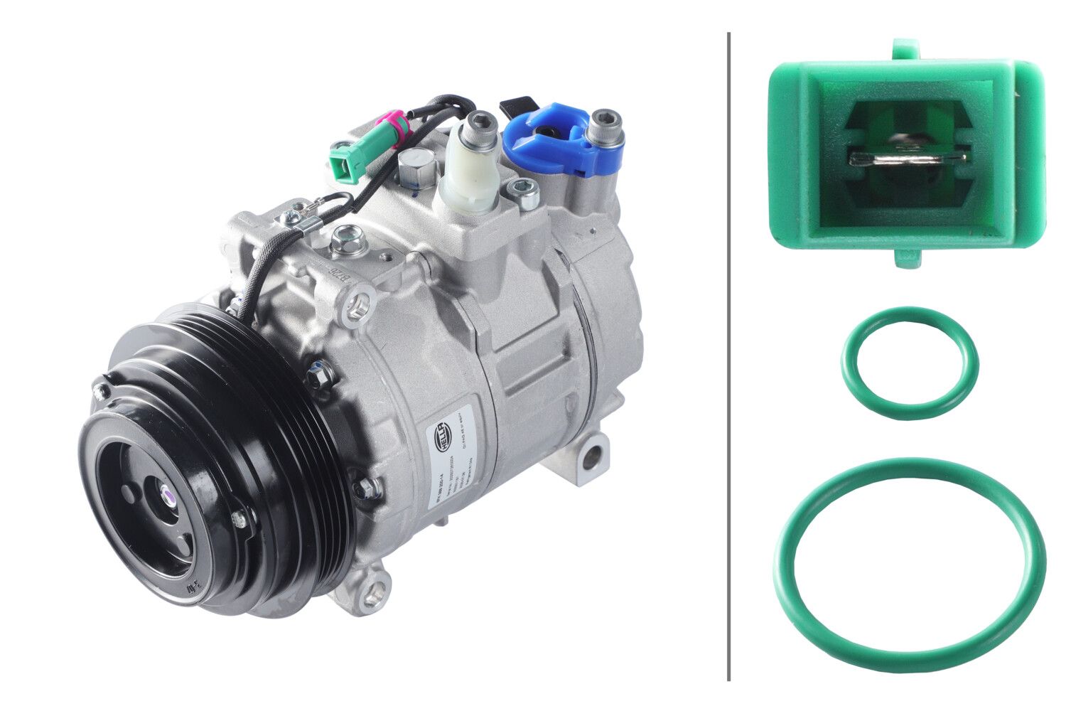 HELLA 8FK 366 200-141 Compressor, air conditioning