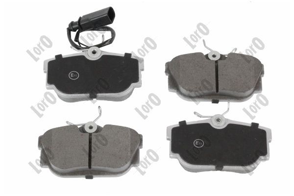 ABAKUS 231-02-055 Brake pad set, disc brake