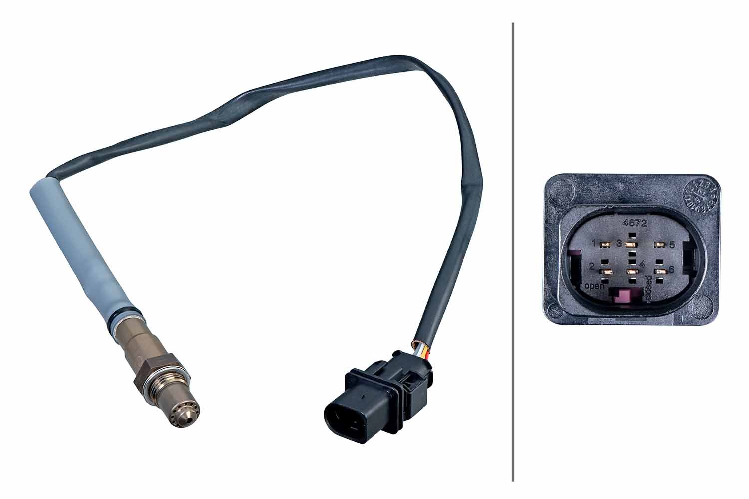HELLA 6PA 358 243-831 Oxygen sensor