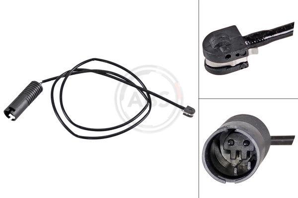 įspėjimo kontaktas, stabdžių trinkelių susidėvėjimas