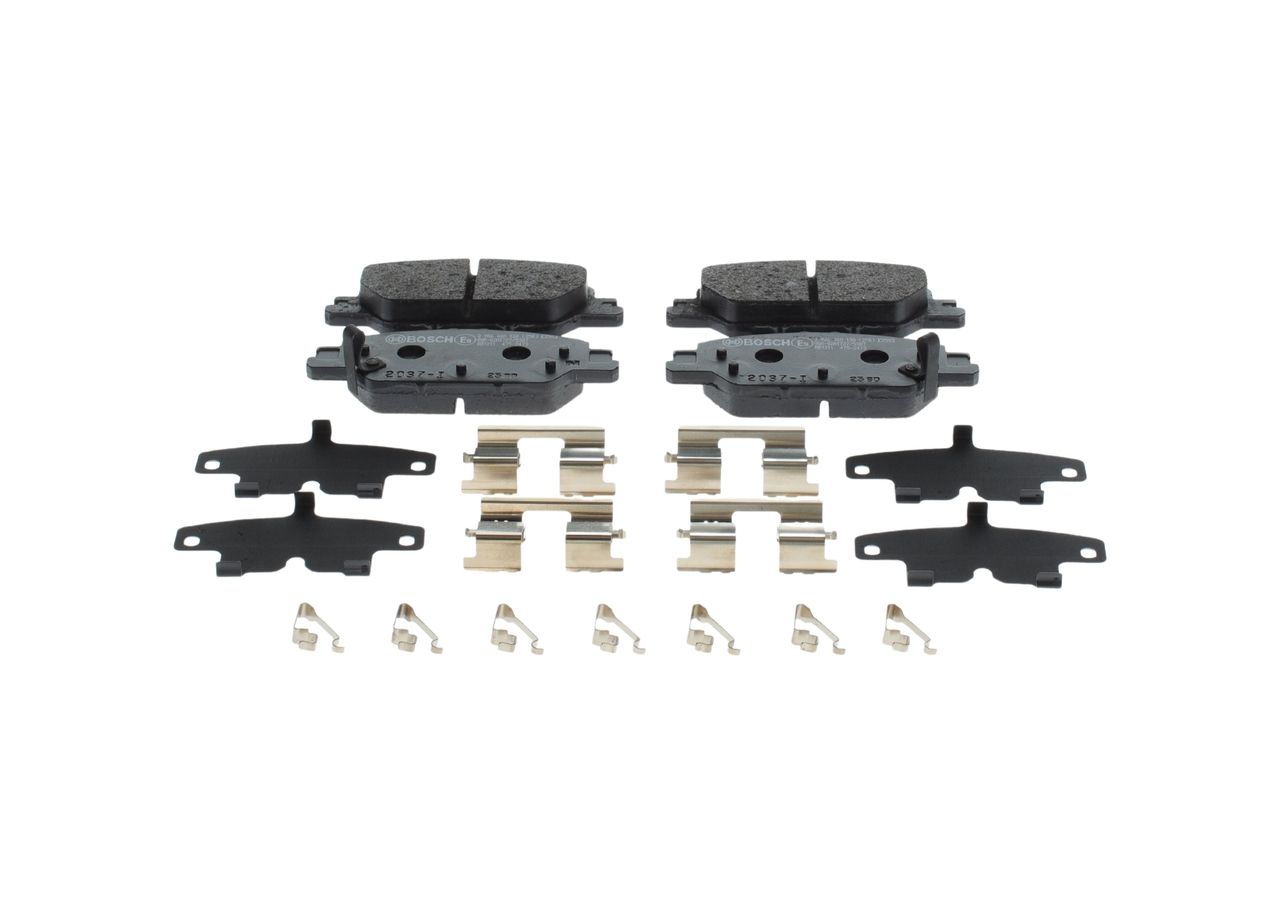 BOSCH 0 986 460 138 Brake pad set, disc brake
