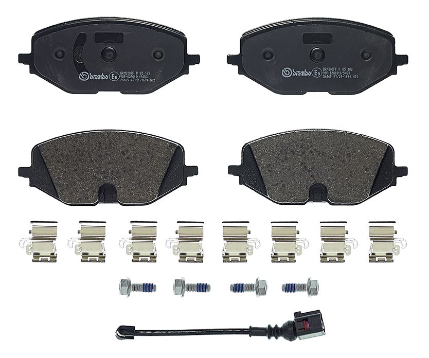 BREMBO P 85 182 Brake pad set, disc brake