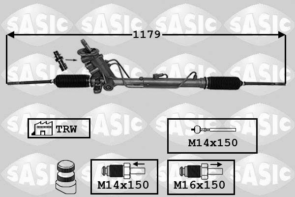 SASIC 7006155 Steering gear