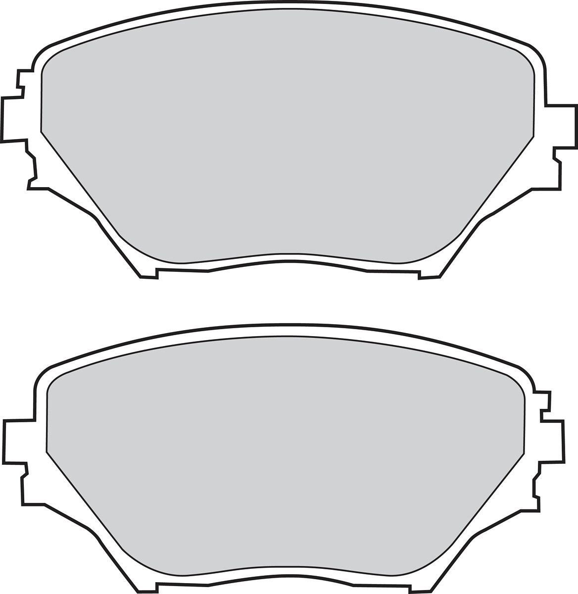 Brake Pad Set, disc brake-1