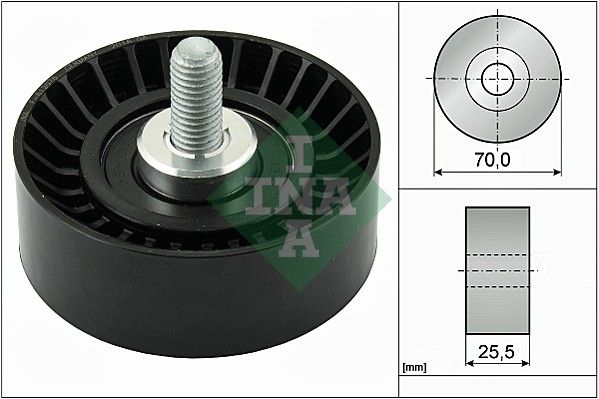 SCHAEFFLER INA 532 0545 10 Deflection/guide pulley, v-ribbed belt