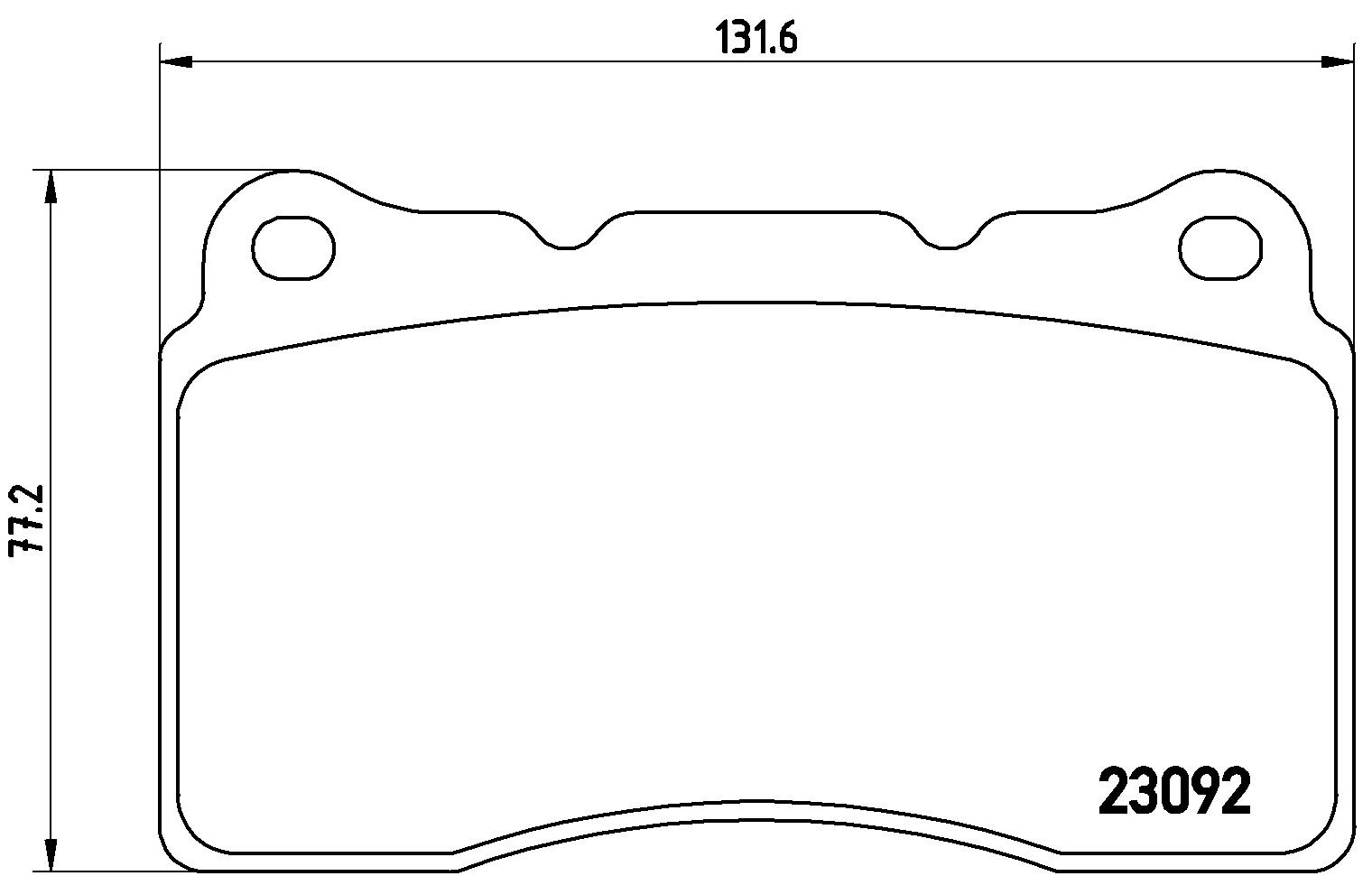 Brake Pad Set, disc brake-1