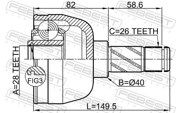 Joint Kit, drive shaft-1