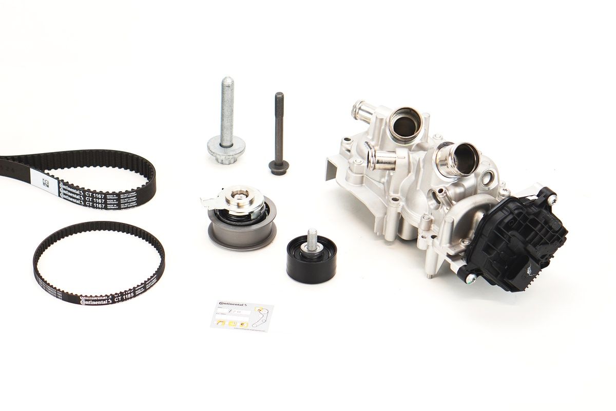 CONTINENTAL CTAM CT1167WP4PRO Water pump & timing belt kit