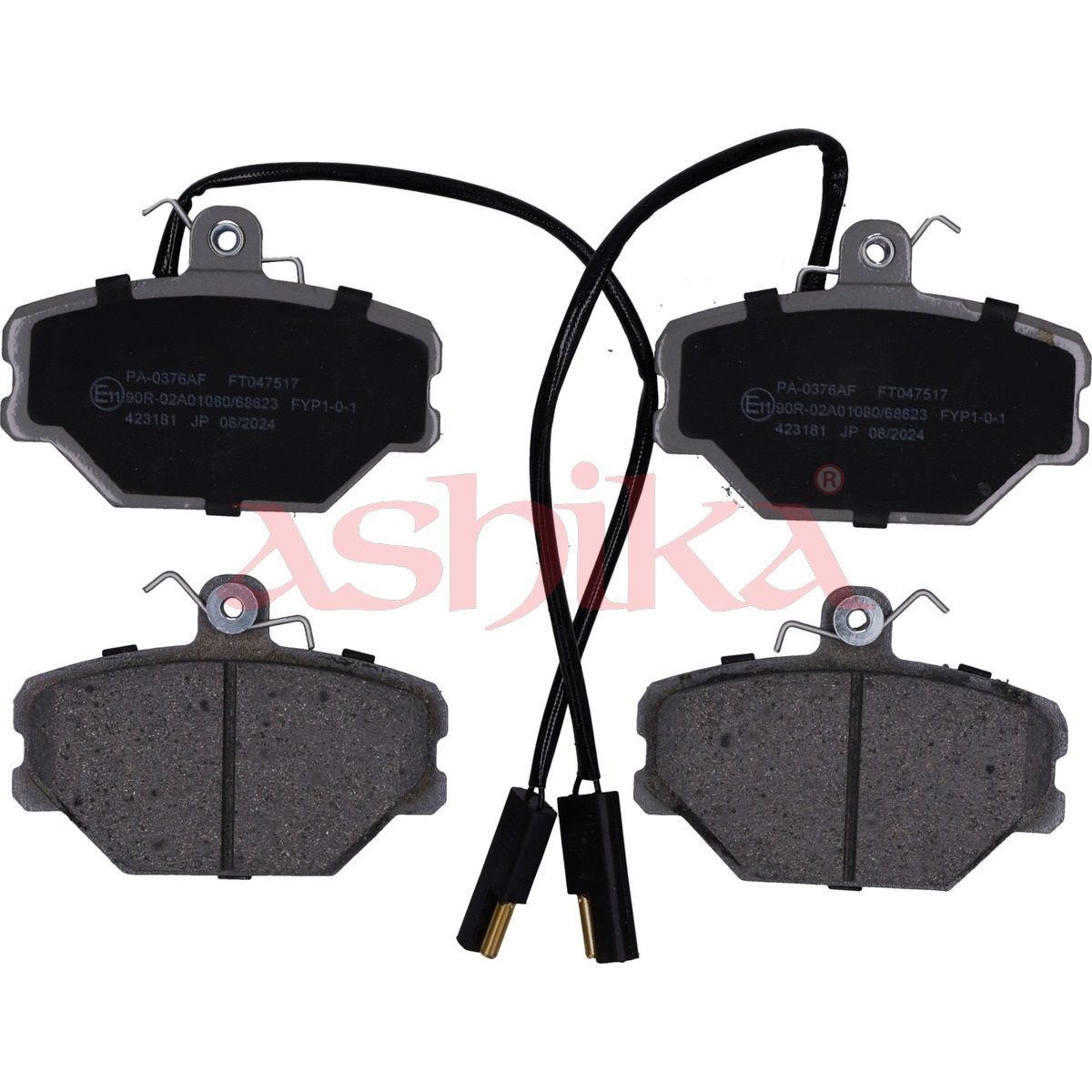 ASHIKA 50-00-0376 Brake pad set, disc brake