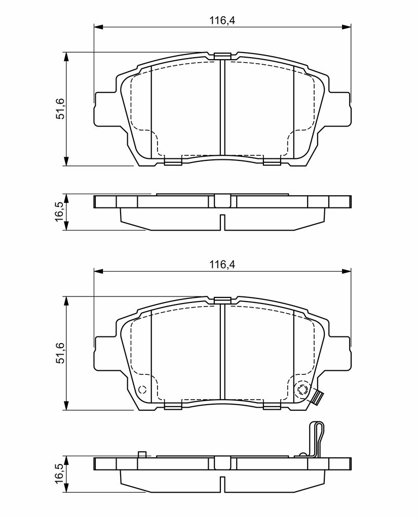 Brake Pad Set, disc brake-5