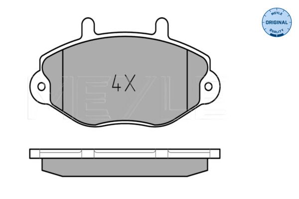 Brake Pad Set, disc brake-1
