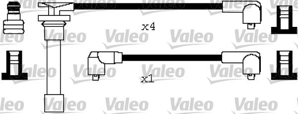 VALEO 346626 Ignition cable kit