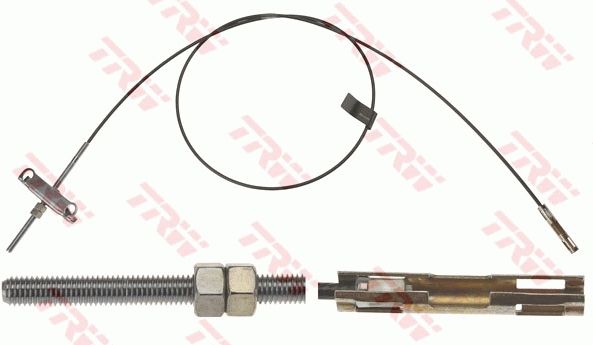 TRW GCH186 Cable pull, parking brake