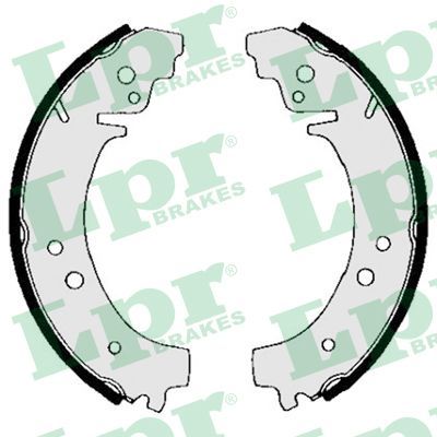 LPR 00860 Brake shoe set