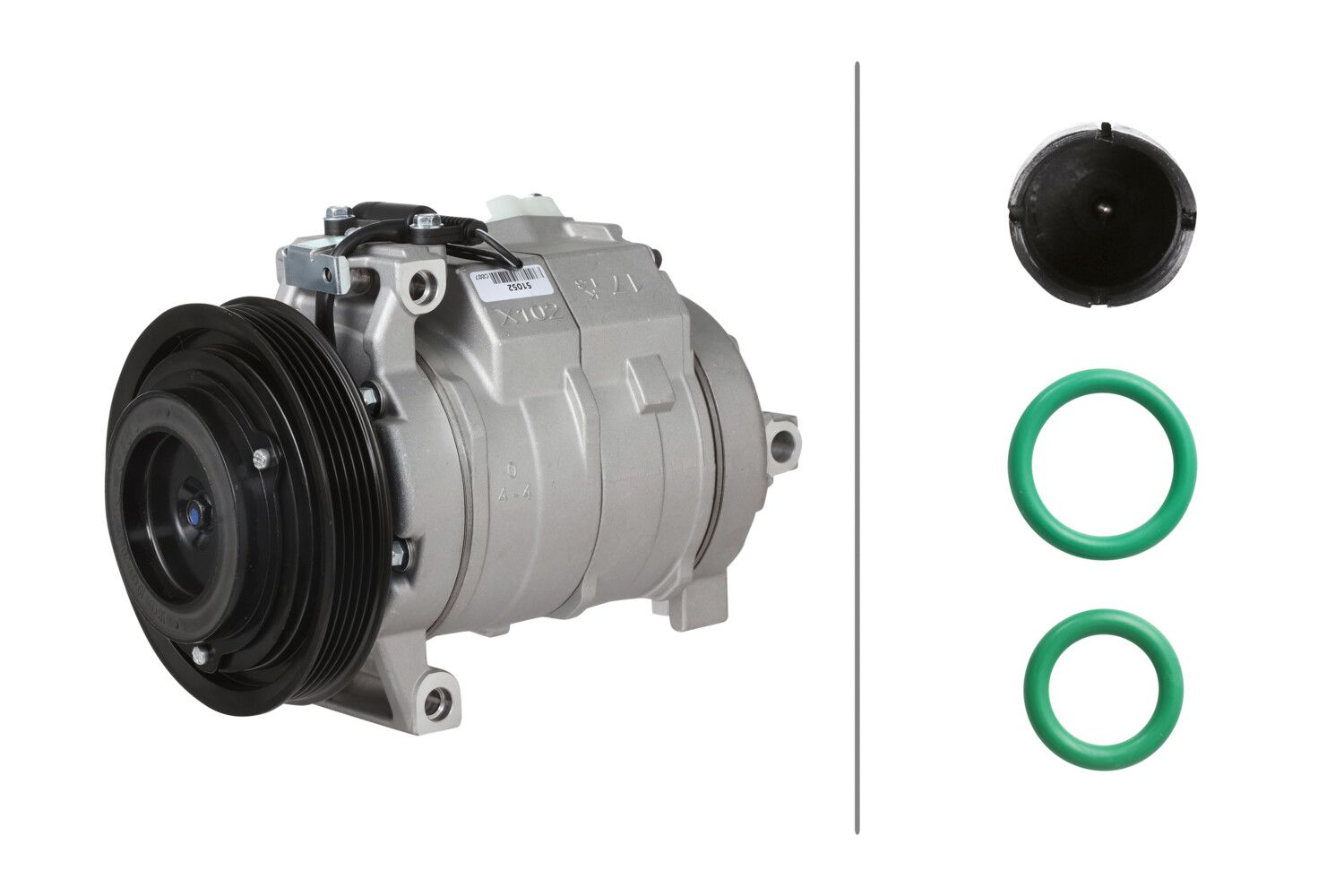 HELLA 8FK 366 203-431 Compressor, air conditioning