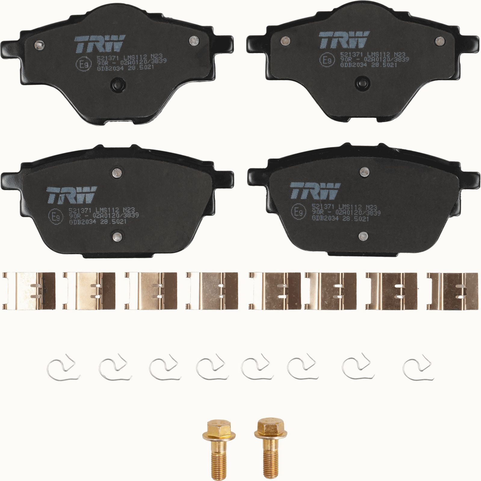 Brake Pad Set, disc brake-1