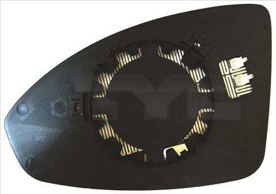 TYC 306-0015-1 Mirror glass, exterior mirror