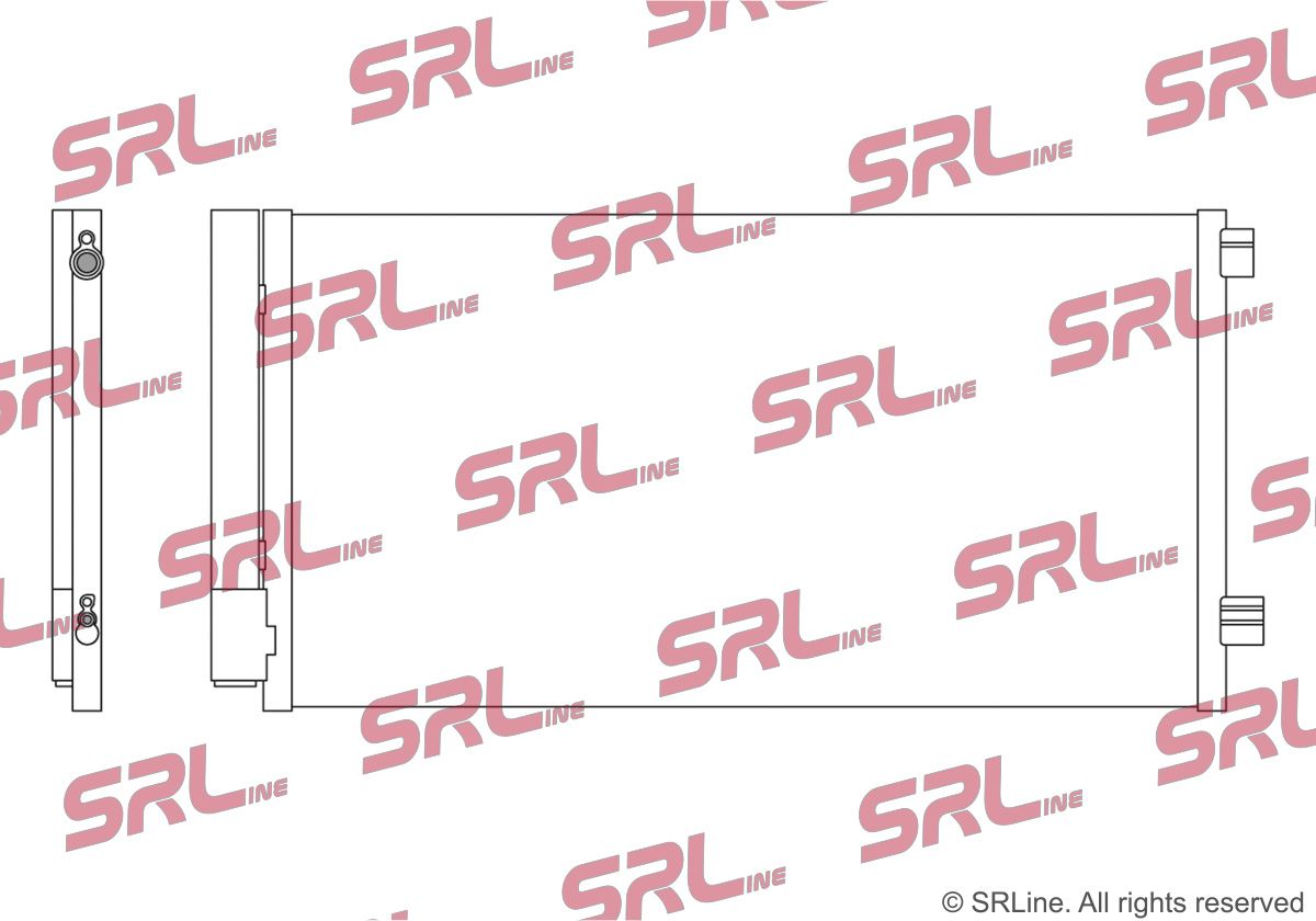 SRLINE 30L2K8C2S Condenser, air conditioning