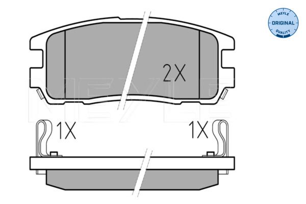 Brake Pad Set, disc brake-1