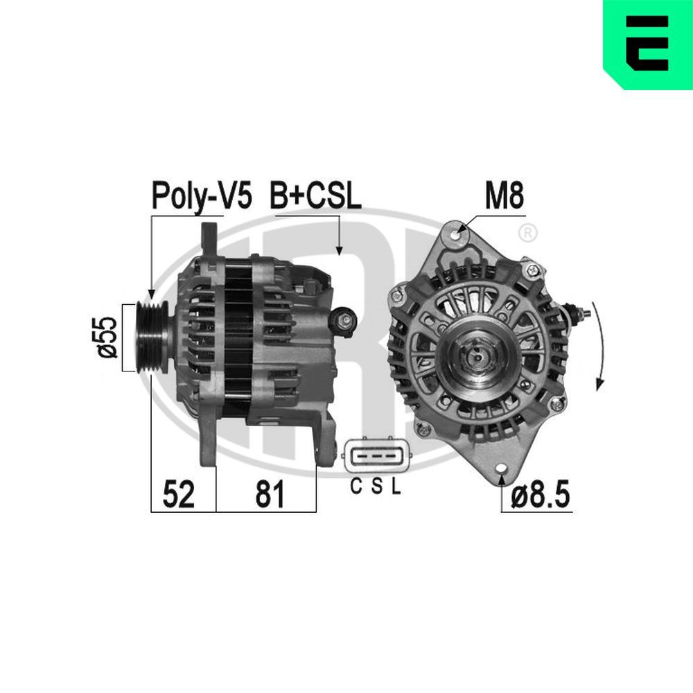 ERA 209355A Alternator