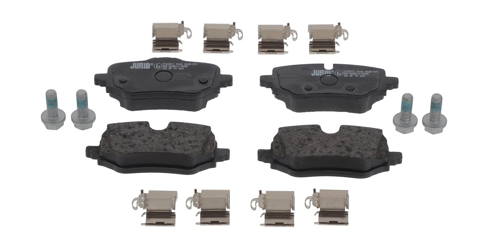 JURID 574287J Brake pad set, disc brake