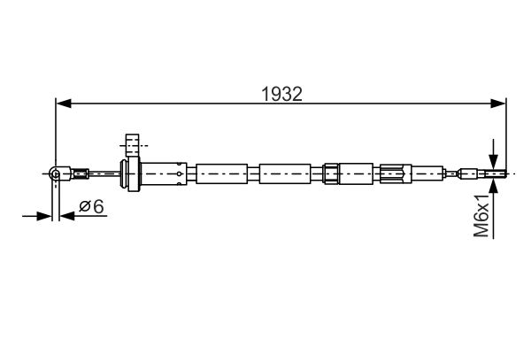 Cable Pull, parking brake-4