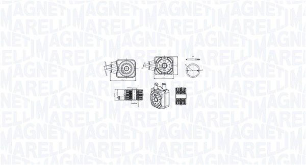 MAGNETI MARELLI 350300003600 Oil cooler, engine oil