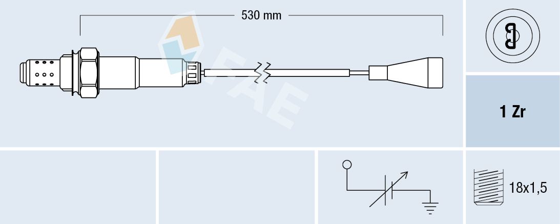 FAE 77100 Oxygen sensor