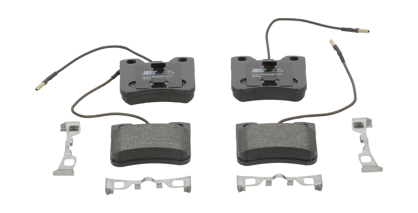 JURID 571367J Brake pad set, disc brake