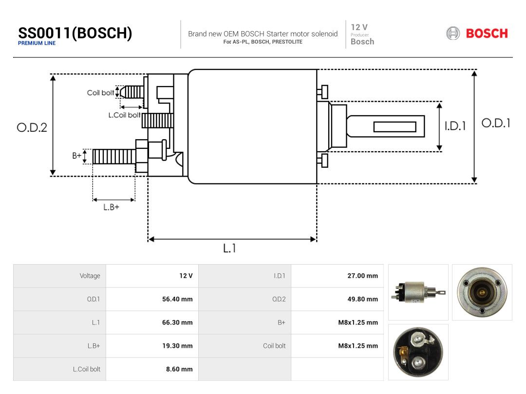 Solenoid Switch, starter-3