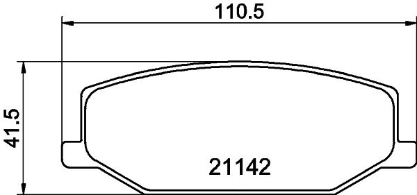 Brake Pad Set, disc brake-3