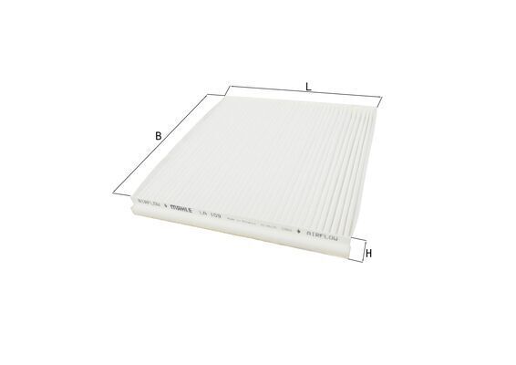 KNECHT LA 109 Filter, cabin air