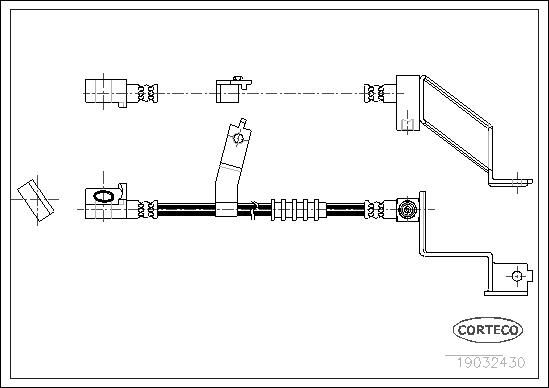 Brake Hose-main