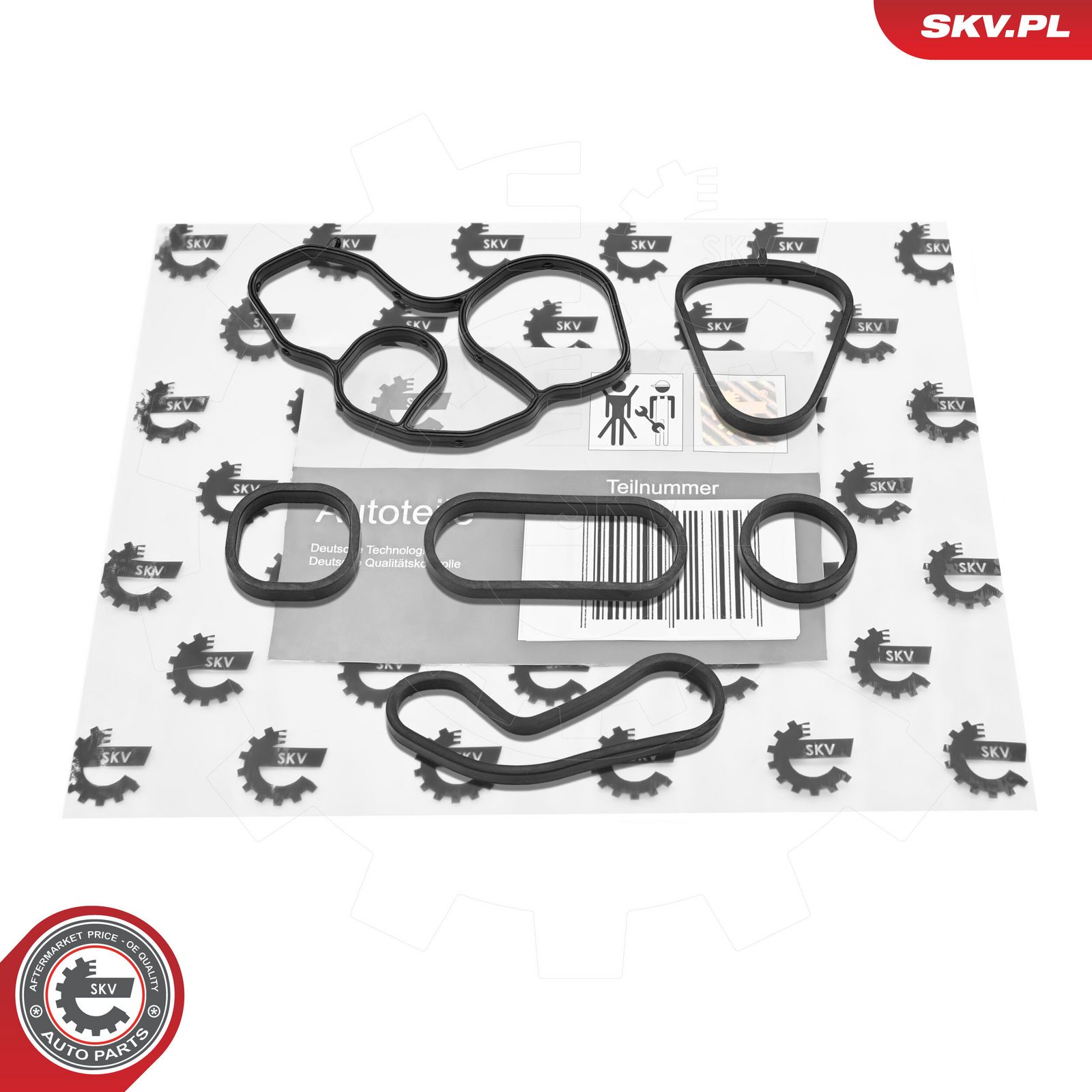 Gasket Set, oil cooler-1