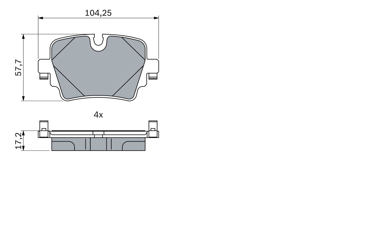 Brake Pad Set, disc brake-4