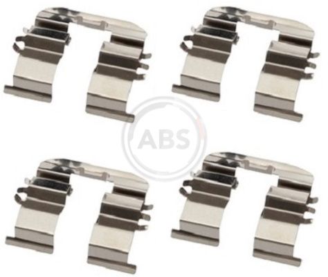 priedų komplektas, diskinių stabdžių trinkelės