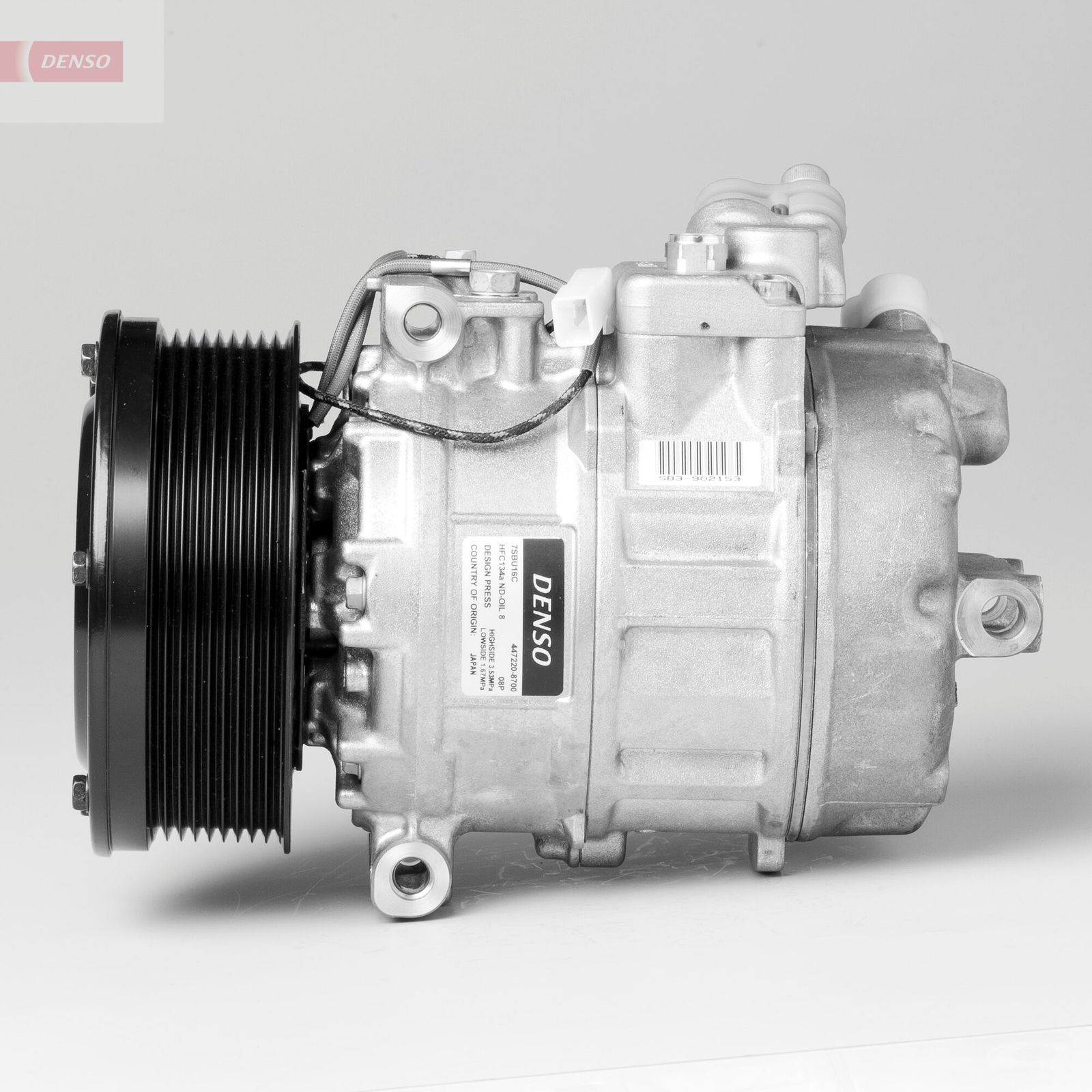 DENSO DCP17125 Compressor, air conditioning