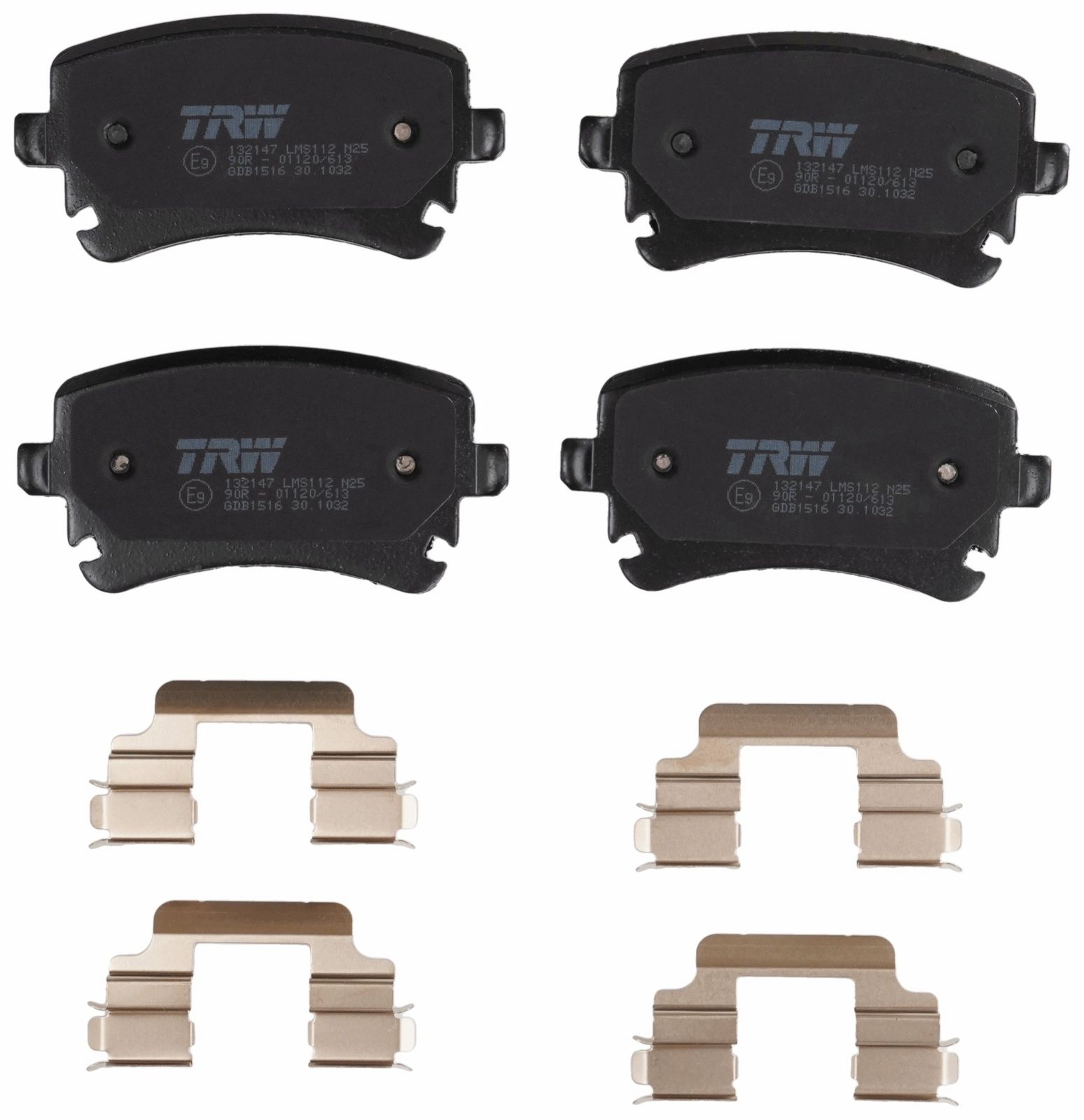 TRW GDB1516 Stabdžių trinkelių rinkinys, diskinis stabdys