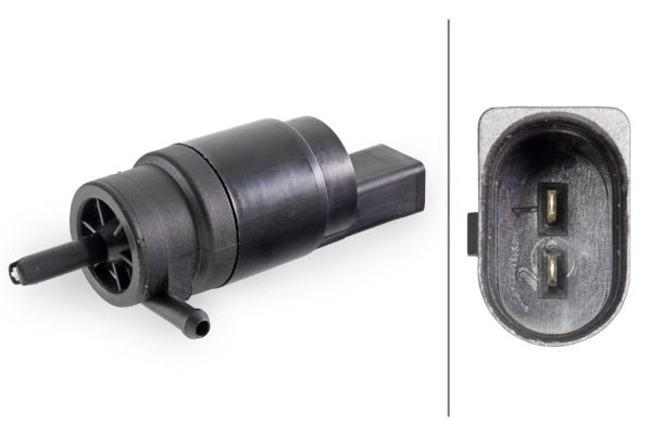 HELLA 8TW 006 848-021 Vandens siurblys, priekinio stiklo plovimas