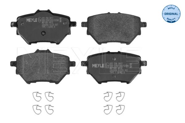 MEYLE 025 258 3917 Brake pad set, disc brake
