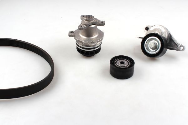 Water Pump + V-ribbed Belt Kit