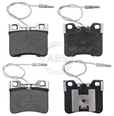 A.B.S. 36751 Brake pad set, disc brake