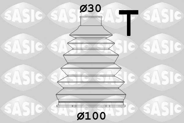 SASIC 1904047 Bellow kit, drive shaft