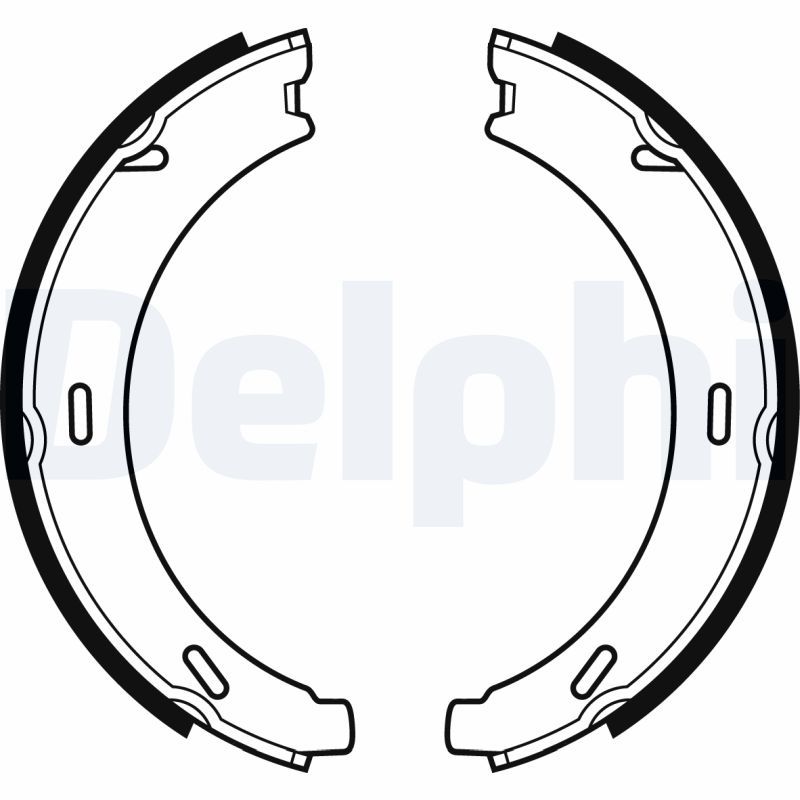 Brake Shoe Set, parking brake