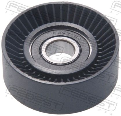 FEBEST 0187-URS206 Tensioner pulley, v-ribbed belt