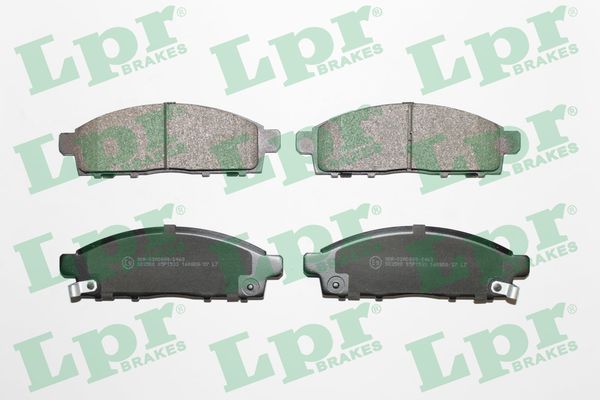 LPR 05P1533 Brake pad set, disc brake