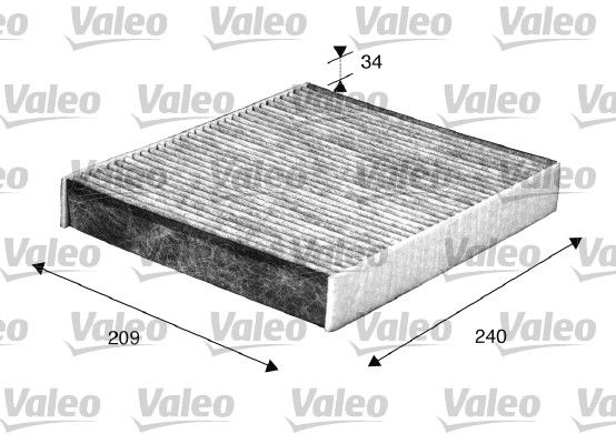 VALEO 698883 Filtras, salono oras
