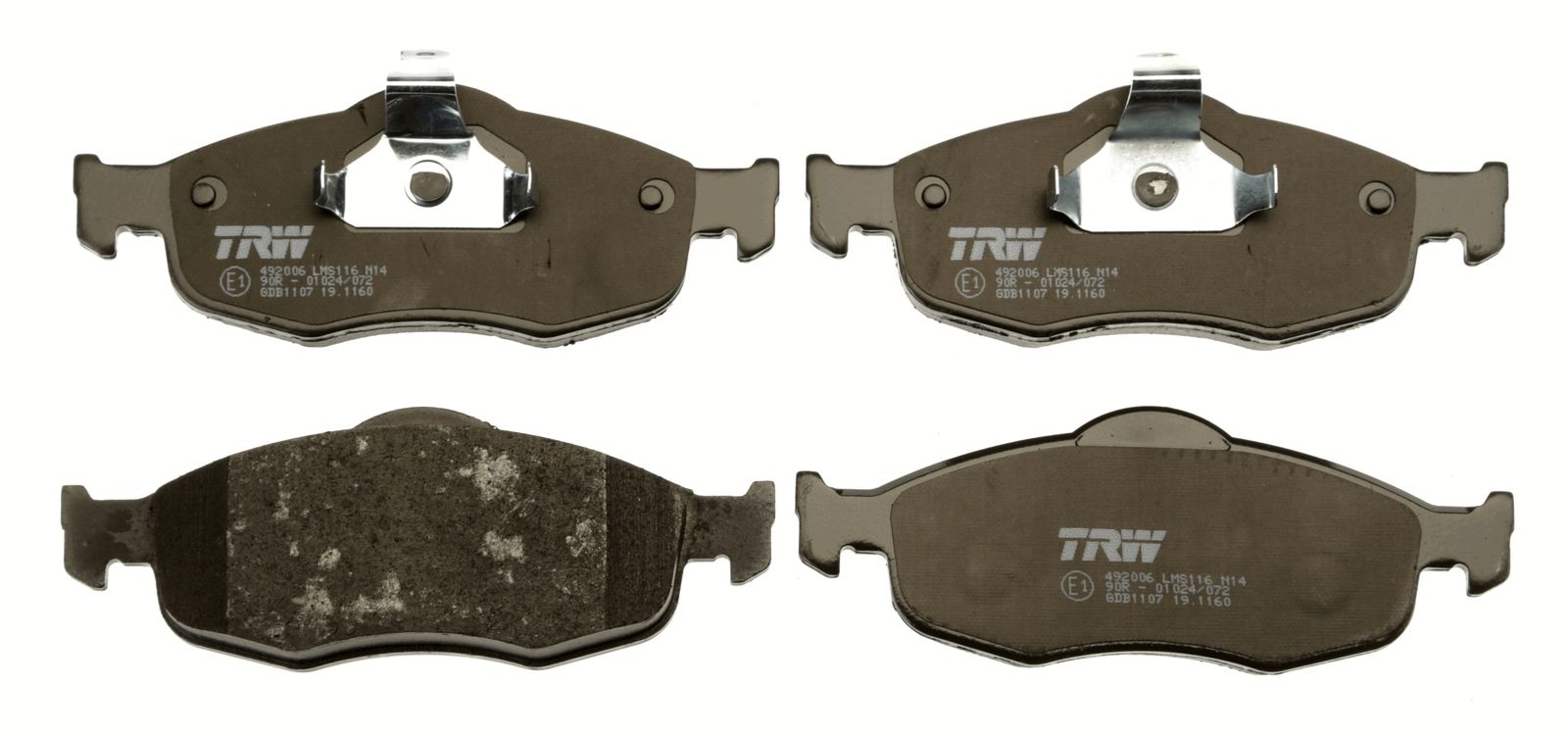 Brake Pad Set, disc brake-1
